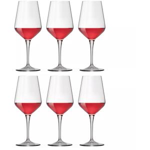 550ml Bormiolio Rocco Wine Glasses  XL - Clear - Set of 12