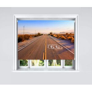 Route 66 Blackout Roller Blinds Easy Fit Child Safety Included