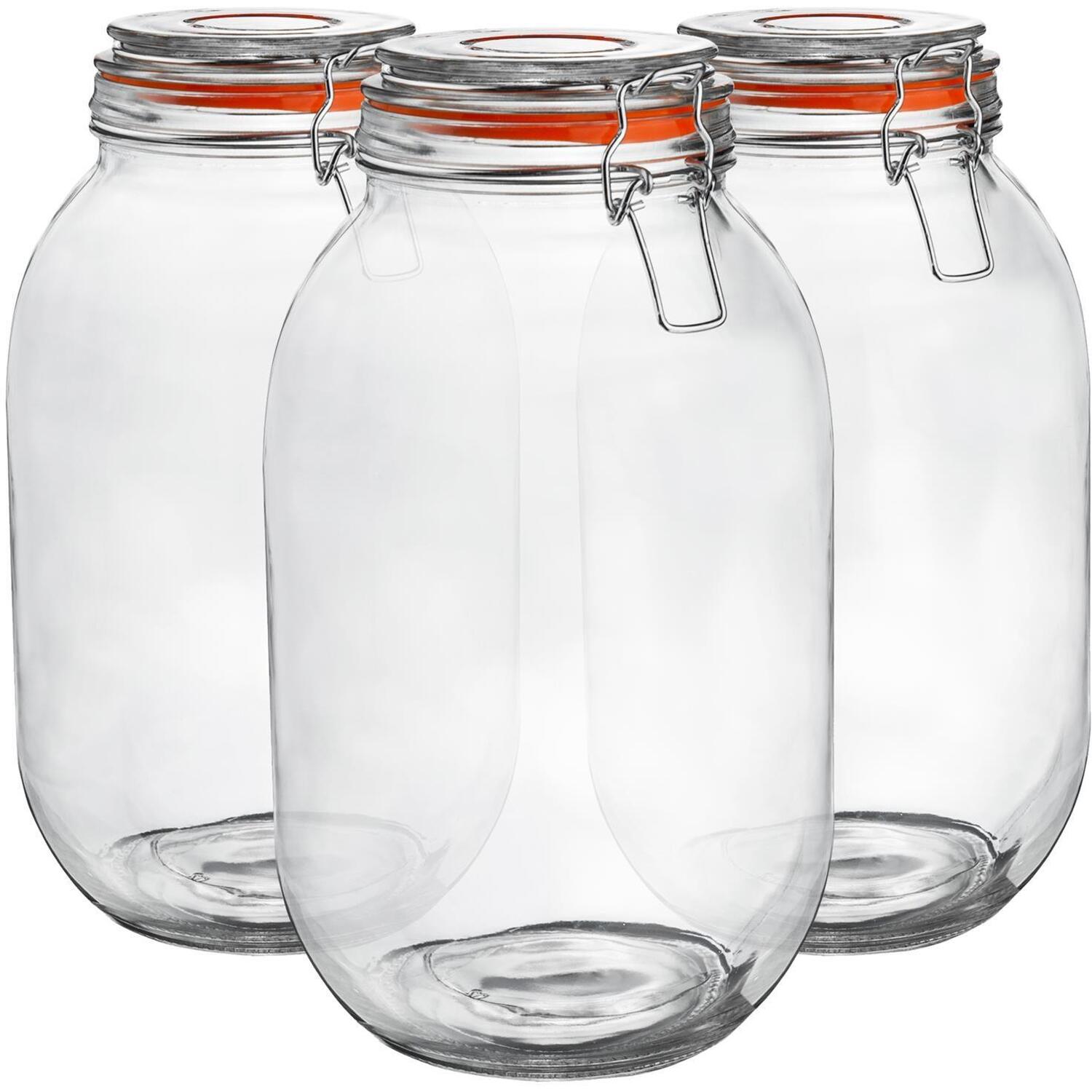 Image of Glass Storage Jar - 3 Litre&hellip;