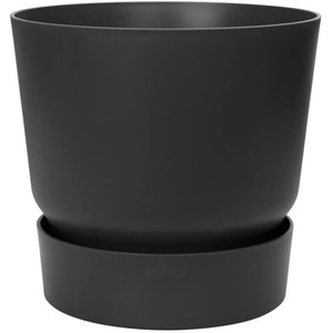 Recycled Plastic Planter Pot - Black
