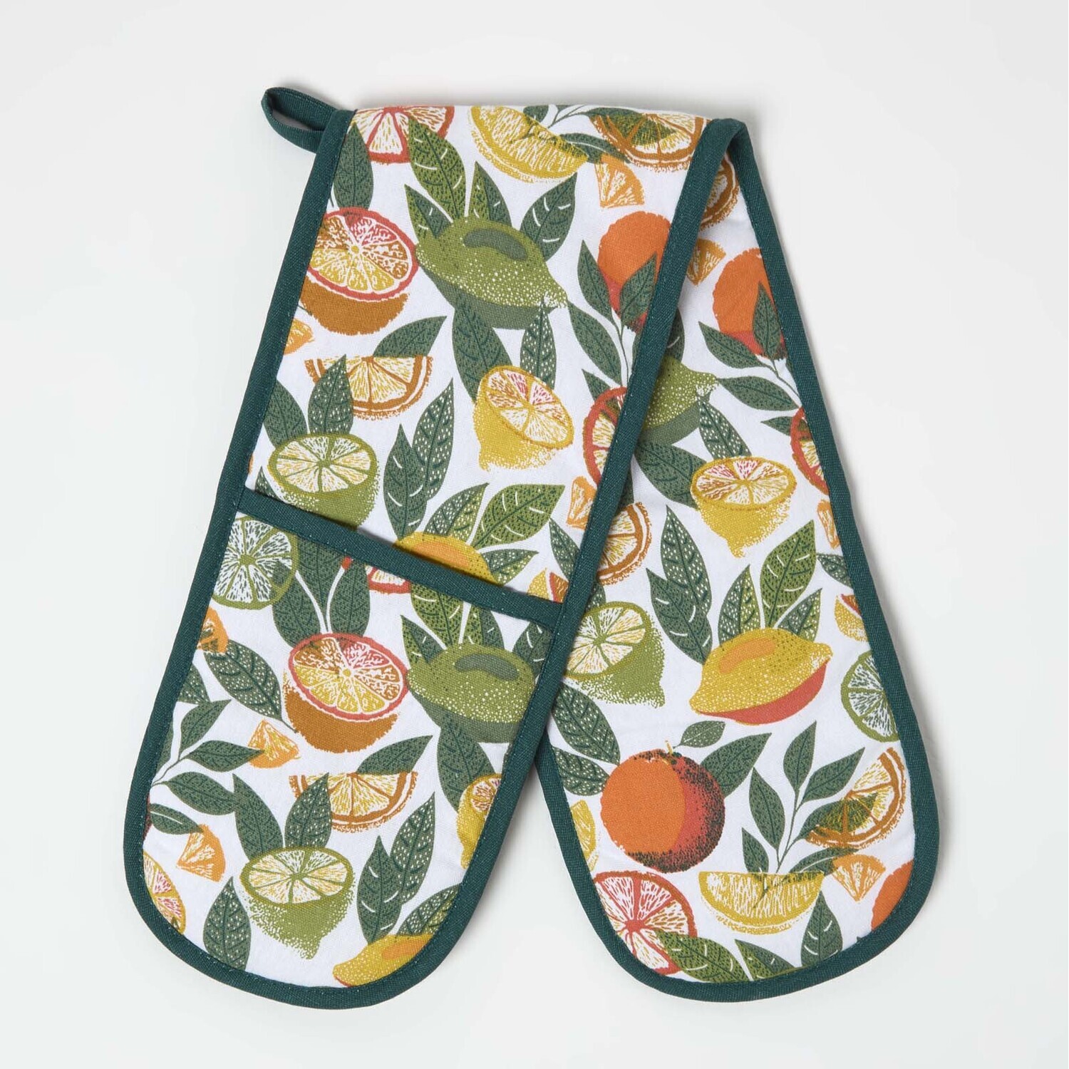 Image of Citrus Cotton Double Oven Glove -&hellip;