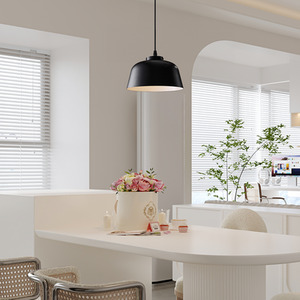 Livingandhome E27 Metal Lampshade Minimalist Pendant Light