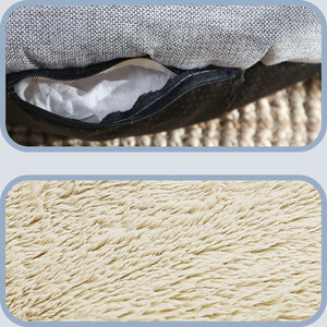 Dog Bed, Dog Sofa, Cat Bed, Donut Shape, Round, 55 cm Dia