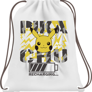 Insulated Pokemon Drawstring Lunch Bag
