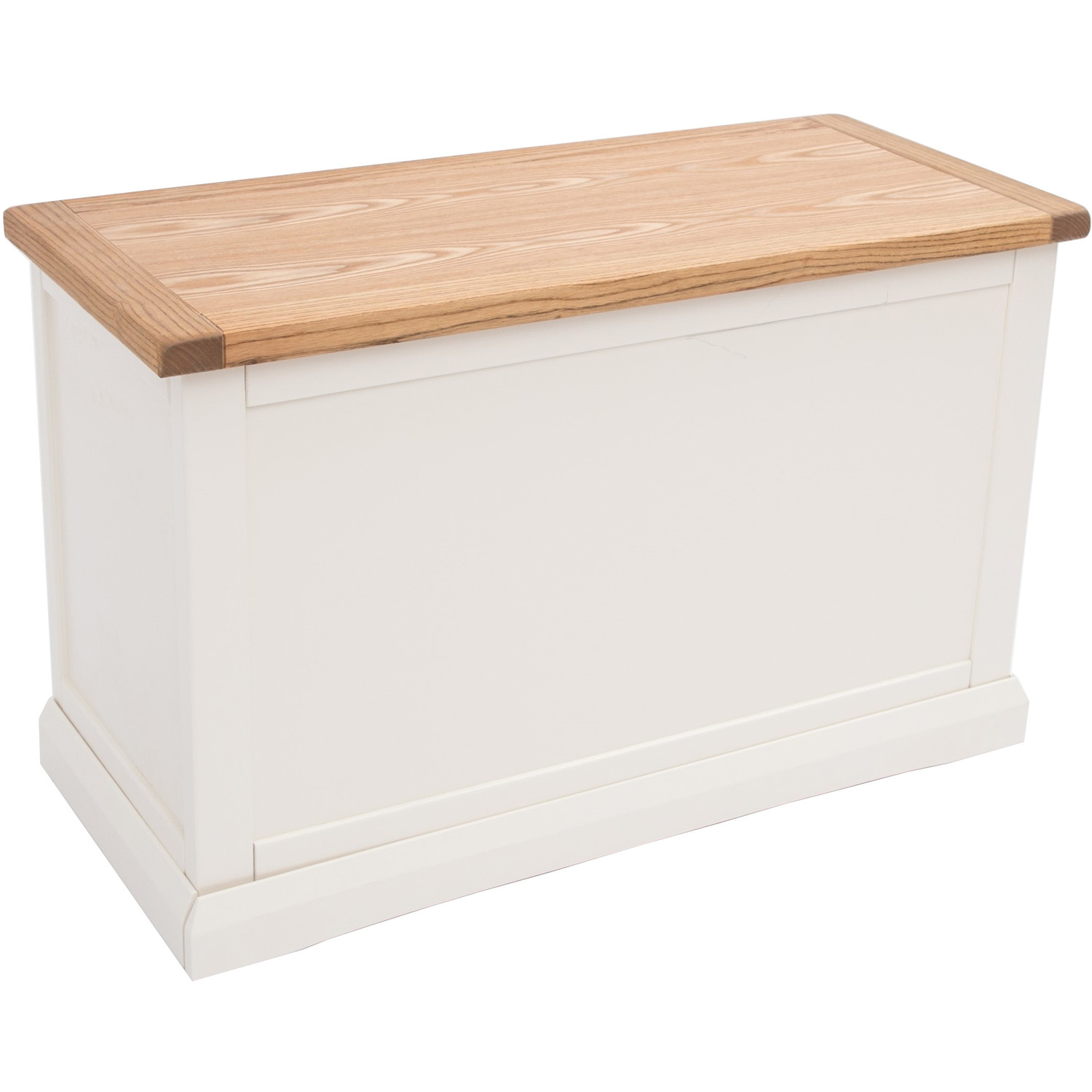 Cosenza Ottoman - Off White Finish - White