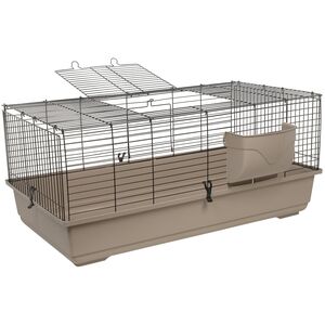 Indoor Guinea Pig Cage Single Level Metal Small Pet Hutch Rabbit House