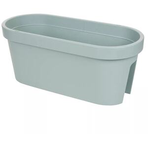 Large Hanging Planter for Garden & Balcony Rail - Green