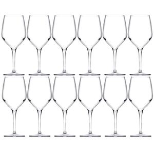470ml Pasabahce Stemmed Wine Glasses - Clear - Set of 6