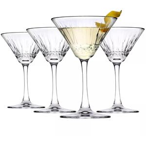 4-Pc Pasabahce 220ml Martini Glasses - Clear - Set of 4