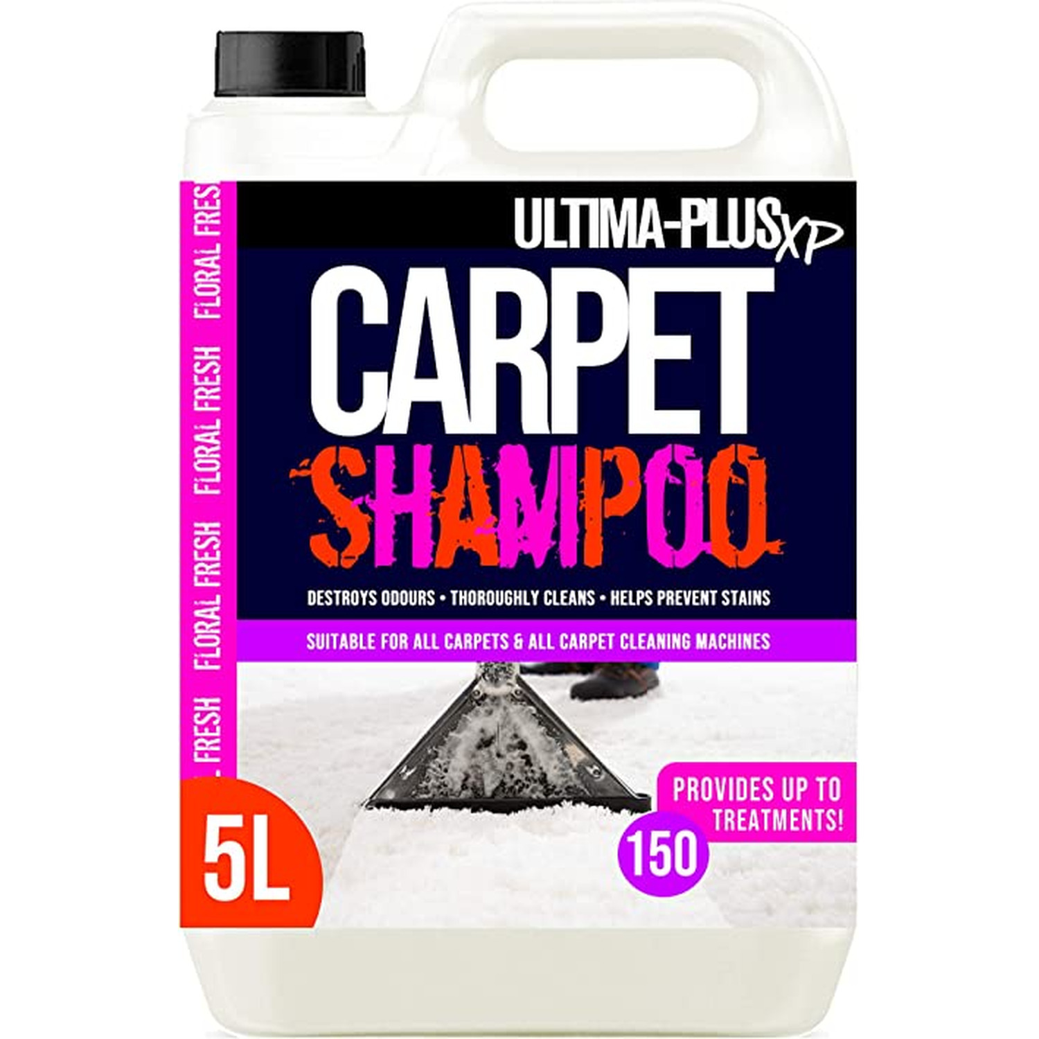 Carpet Cleaning Shampoo High Concentrate for All Carpets - Pink / 5kg