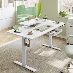 Electric Standing Desk, Height Adjustable Desk, 140 x 70 cm