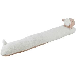 90cm Sheep Novelty Draught Excluder - White