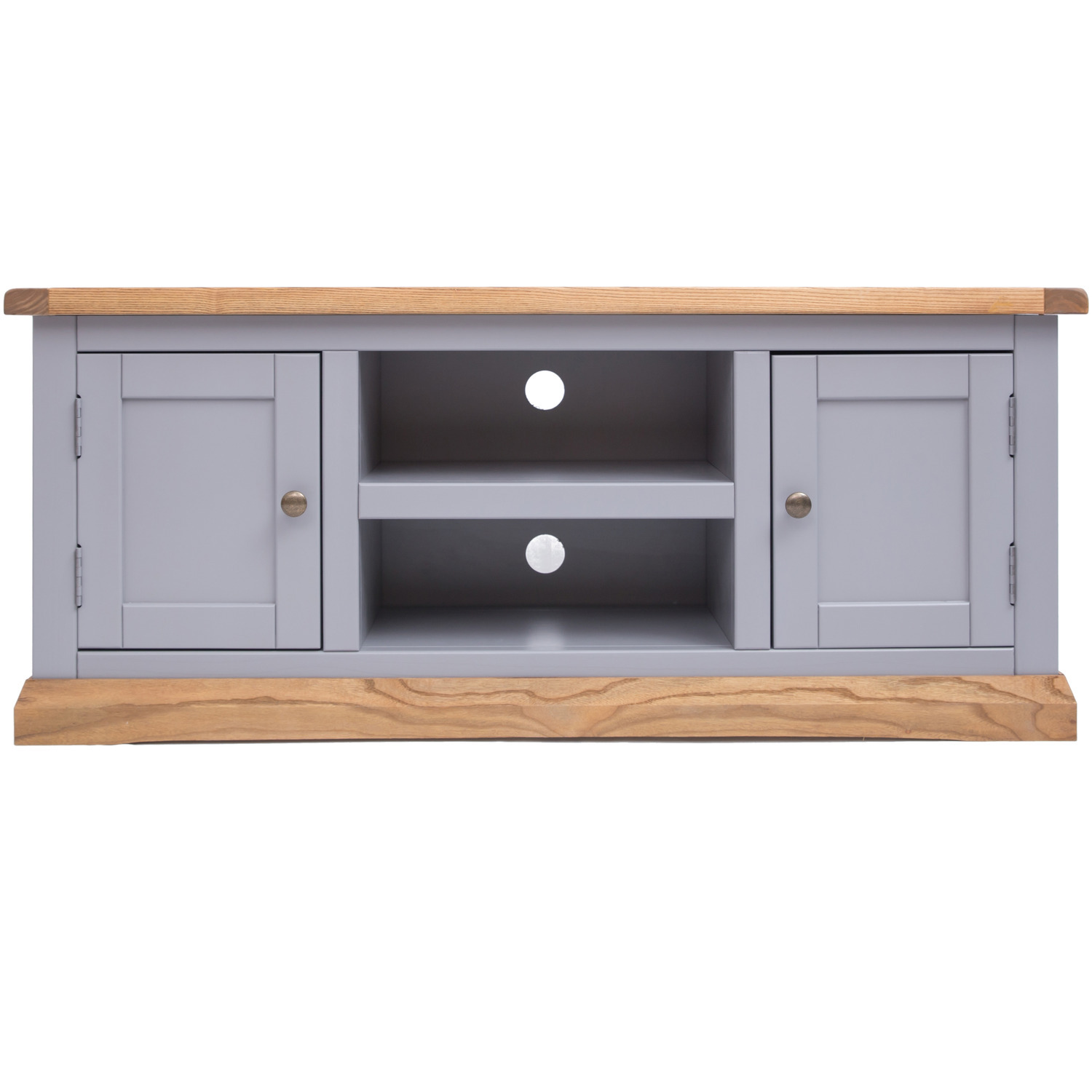 Biccari 2 Door TV Stand - Grey