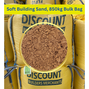 Soft Building Sand 850kg Bulk Bag - Free Delivery.