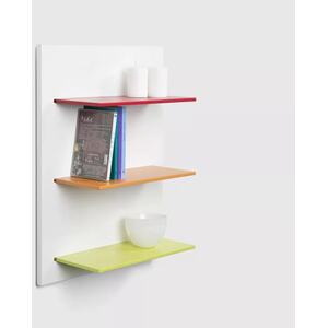 Modern SlimLine Floating Shelves with Screws & Shelf Clip - Pink - Set of 2
