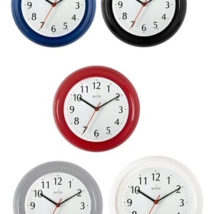 Acctim Wycombe Kitchen Office Quartz Numeric Numbers Wall Clock 22cm