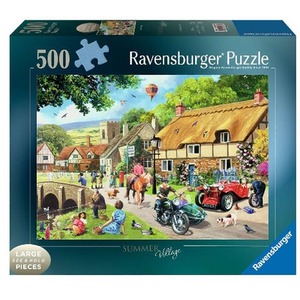 Summer Village Countryside Puzzle With 500 Extra Large Pieces