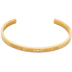 Womens Forever Love Bangle Bracelet