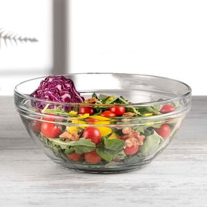 Pasabahce Single Glass Mixing Bowl - Clear - Set of 2