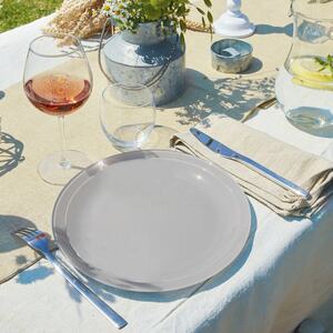 Set of 6 Luminarc Translucent  MultiColored Dessert Plate - Grey - 20.5cm