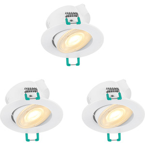 Sylvania SylSpot Recessed LED Spotlight with Adjustable Colour Temperature