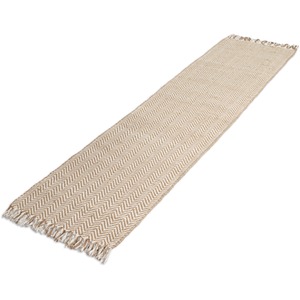 Zig Zag Jute Runner Rug (60 x 230cm)