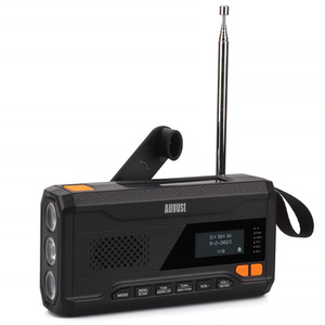 Rechargeable Solar Wind Up DAB FM Radio Bluetooth Speaker SOS Alarm Torch