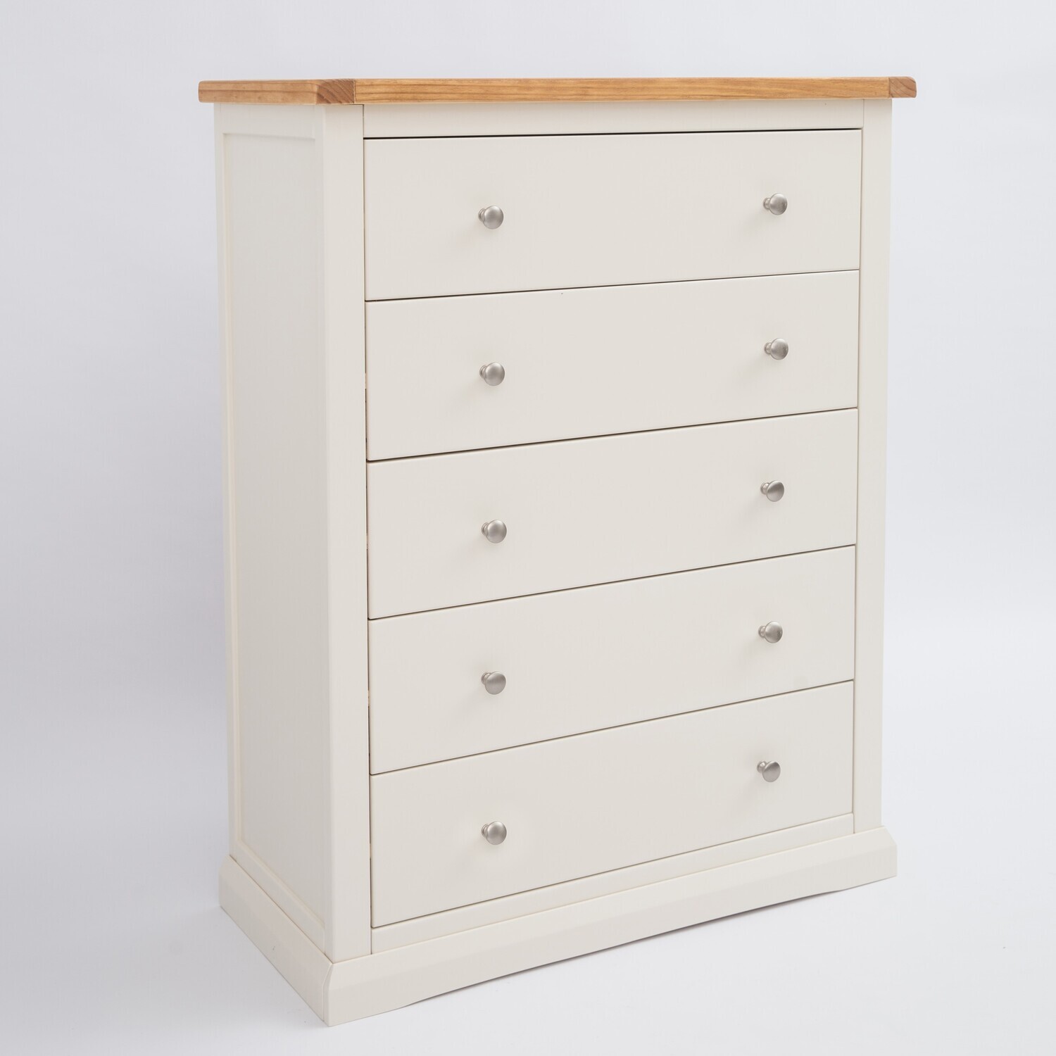 Castelli 5 Drawer Chest - White / 28kg