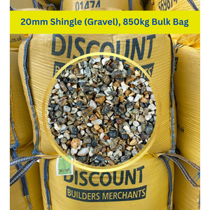 20mm Pea Shingle 1020mm 850kg Bulk Bag - Free Delivery