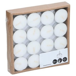 Tealight Candles Unscented White Tealights