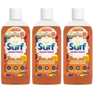 Surf Passion Bloom Concentrated Disinfectant Multi-Purpose Cleaner, 240ml