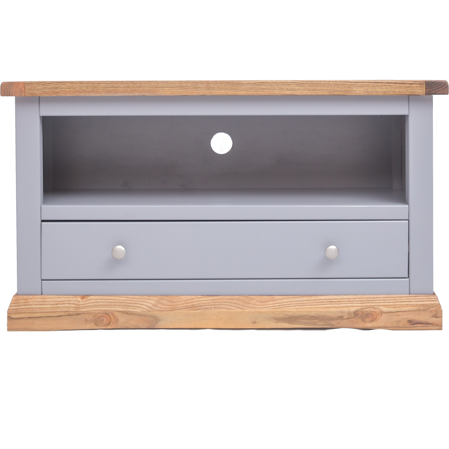 Biccari 1 Drawer TV Stand - Grey