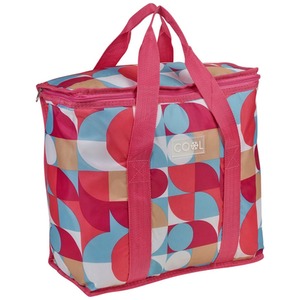 16L Retro Large Cooler Bag Picnic Camping Beach Food Ice Drink Lunch 36x34x16cm