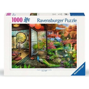Japanese Garden Teahouse 1000 Piece Puzzle