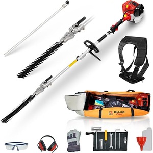 BU-KO 52cc Long Reach Petrol Hedge Trimmer Toolbag
