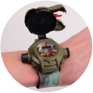 Dinosaur Projector Kids Watch with 24 Images