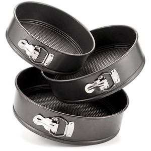3 Pieces Non-Stick Springform Cake Tin Set
