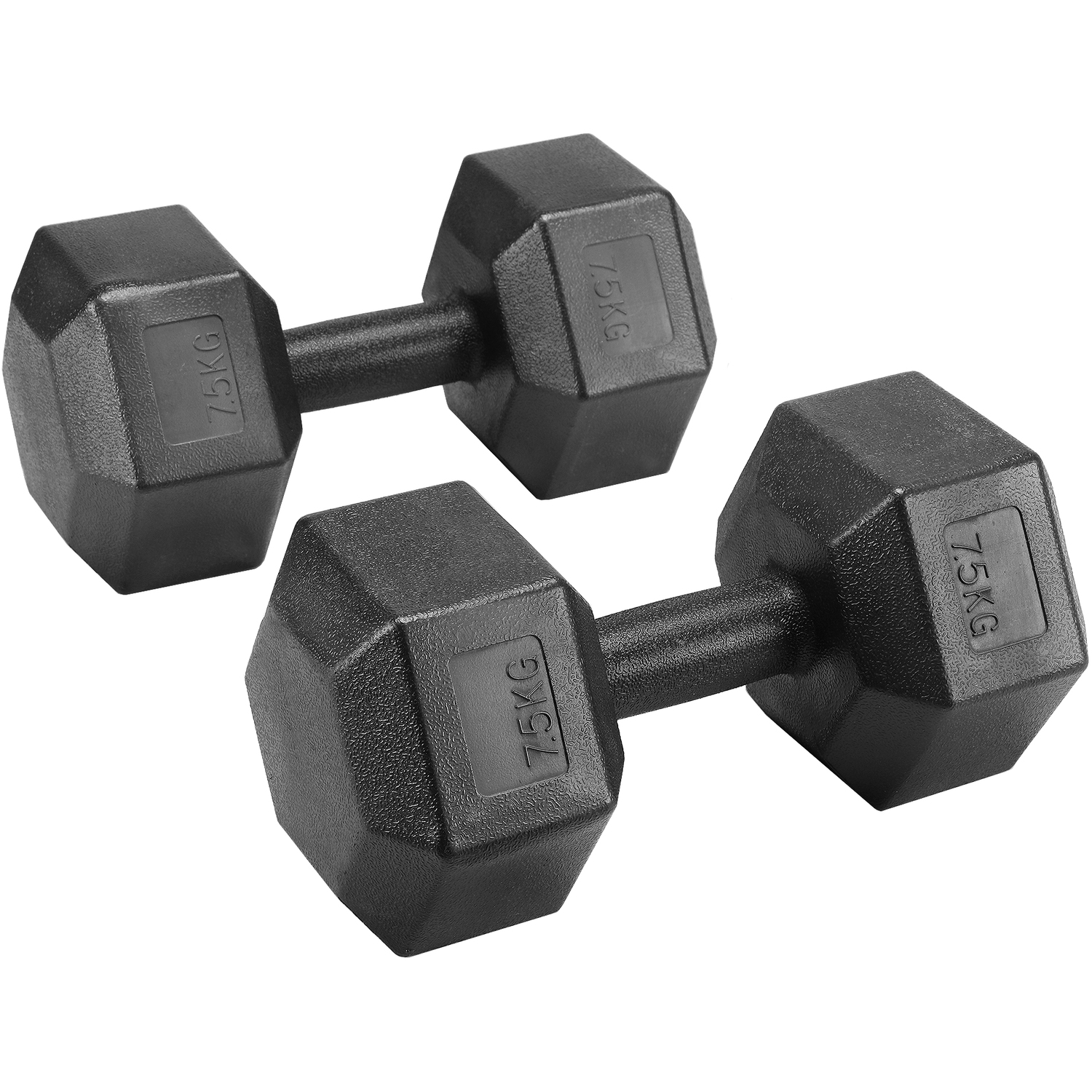 Yaheetech 2-Piece Dumbbell Set For Strength & Aerobic – 2 X 7.5 Kg