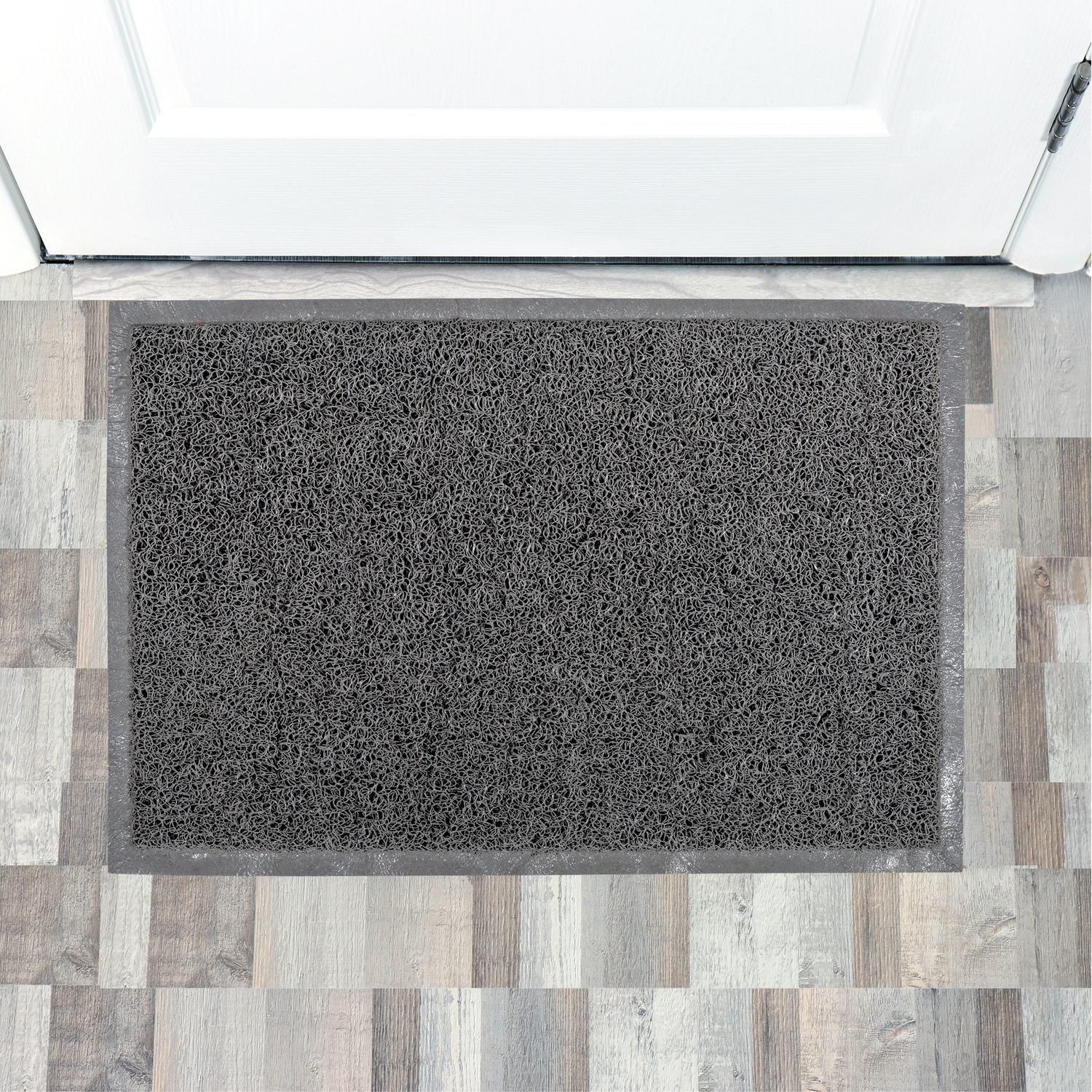 Floortex Doortex Twistermat Grey Indoor Door Mat - Grey / 90 X 150Cm
