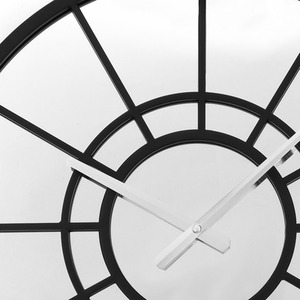 Charles Bentley Buttermere Mirrored Skeleton Wall Clock