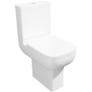 Comfort Height Toilet Set With a Soft Close Seat