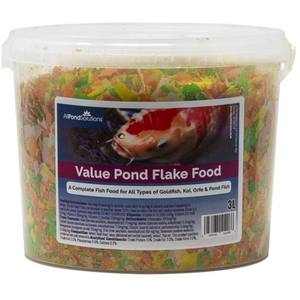AllPondSolutions Pond Fish Food Flakes - 390g