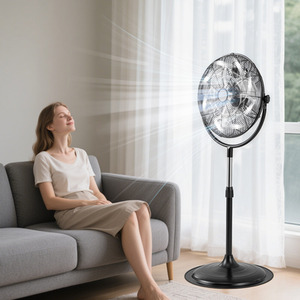 Industrial Oscillating Standing Fan