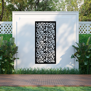 Dragon Herb Screen Metal Wall Art