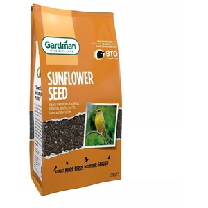 Gardman Wild Bird Sunflower Seed - 2.8kg