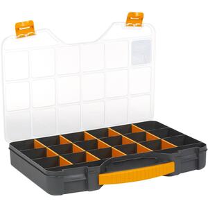 Mano Tool Organiser Storage Box - Multicoloured - 18 Inch