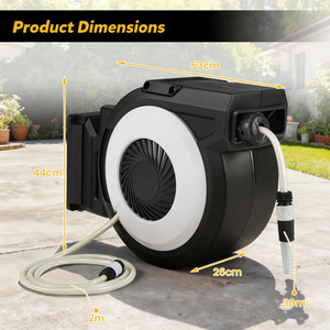 Retractable Garden Hose Reel