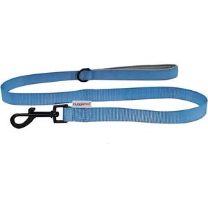 HugglePets Blue 1m x 1.9cm Padded Dog Lead