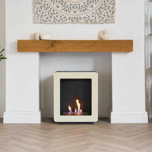 Adam Mira Bio Ethanol Stove in Cream