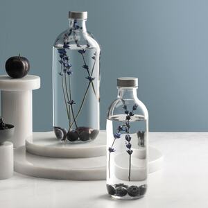 500ml & 1.1L Pasabahce Reusable Water Bottle - Clear